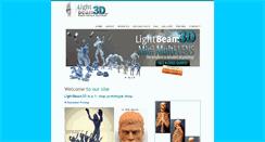 Desktop Screenshot of lightbeam3d.com